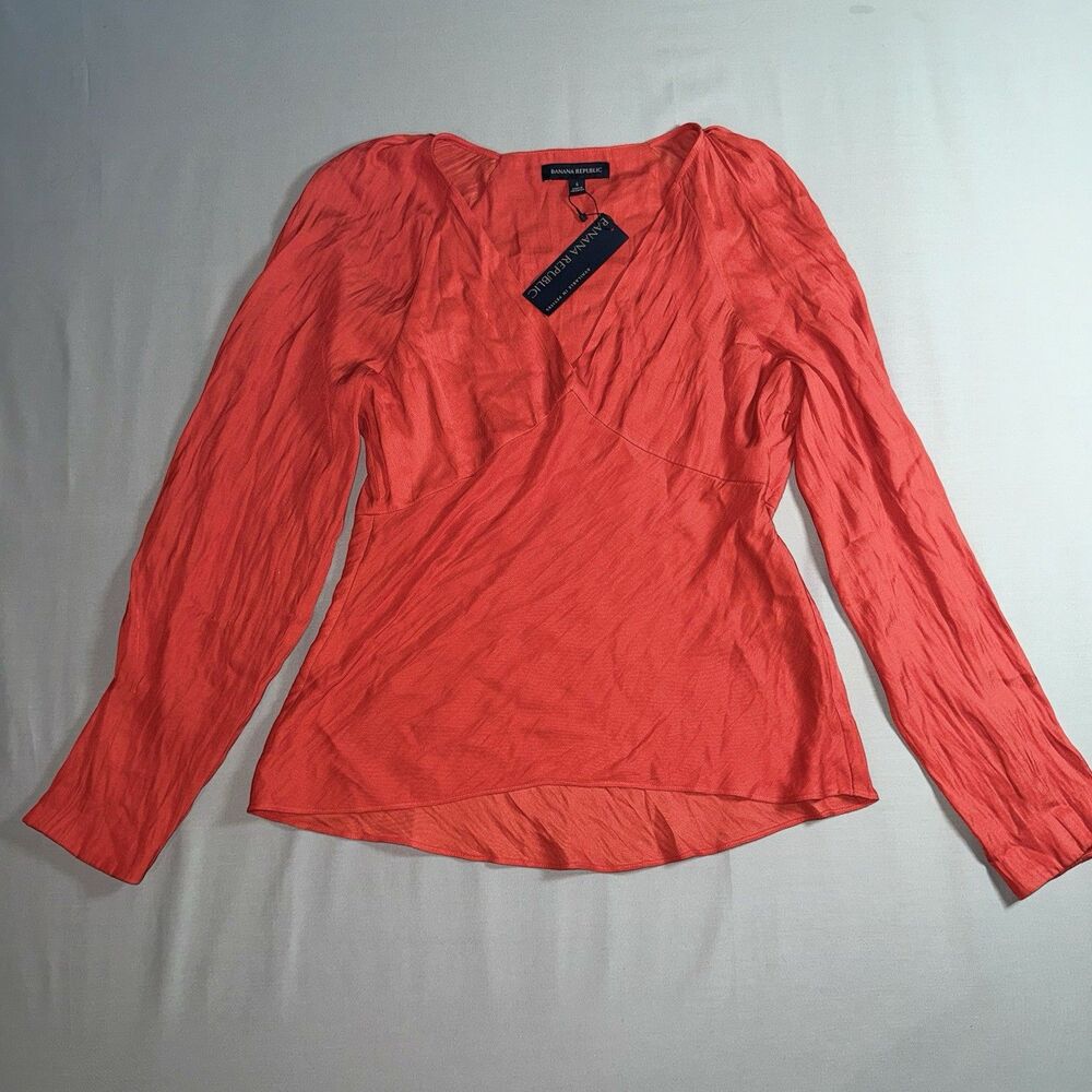 Banana ‎ Republic  V-neck Blouse Size S